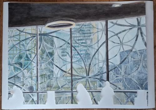 Fragment from On The Inside Out installation